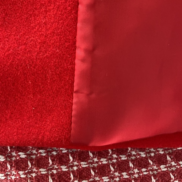 Covington Wool Coat Red Size S/C - Picture 8 of 8